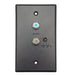 Conversions Technology Wall Plates Powered Distribution Wall Plate  |  +2 TV outputs,  on/off switch  [Black]  (Compatible with HD VISION 360® Antenna)