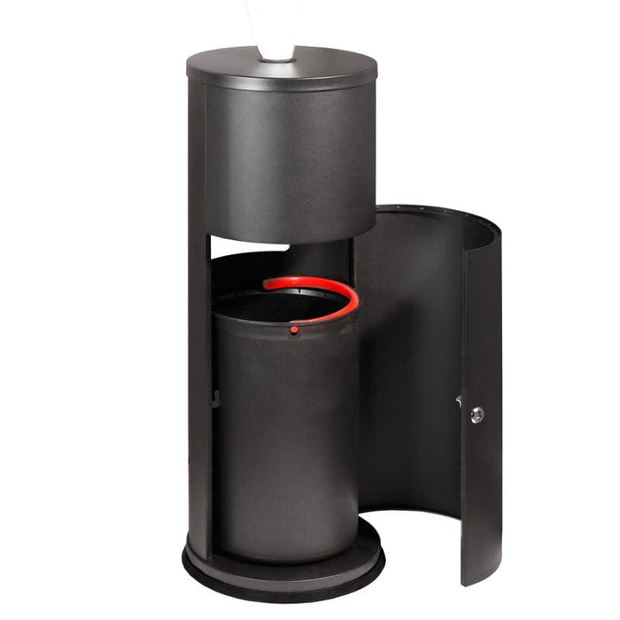 Conversions Technology PPE PPE | Sanitation Station | Wipes Dispenser with Built-In Trash Can