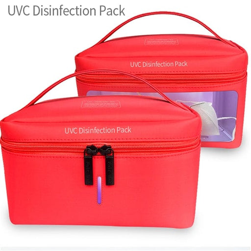 Conversions Technology PPE PPE  |  SANITIZER  |  LED UVC Sanitizer Bag & Cleaner, USB Powered, Sterilizer,  Black