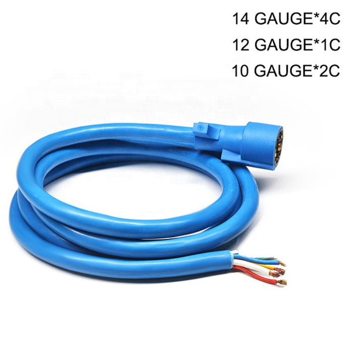 Conversions Technology RV Marine | 8 ft 7-Way Heavy duty cold weather trailer RV cable