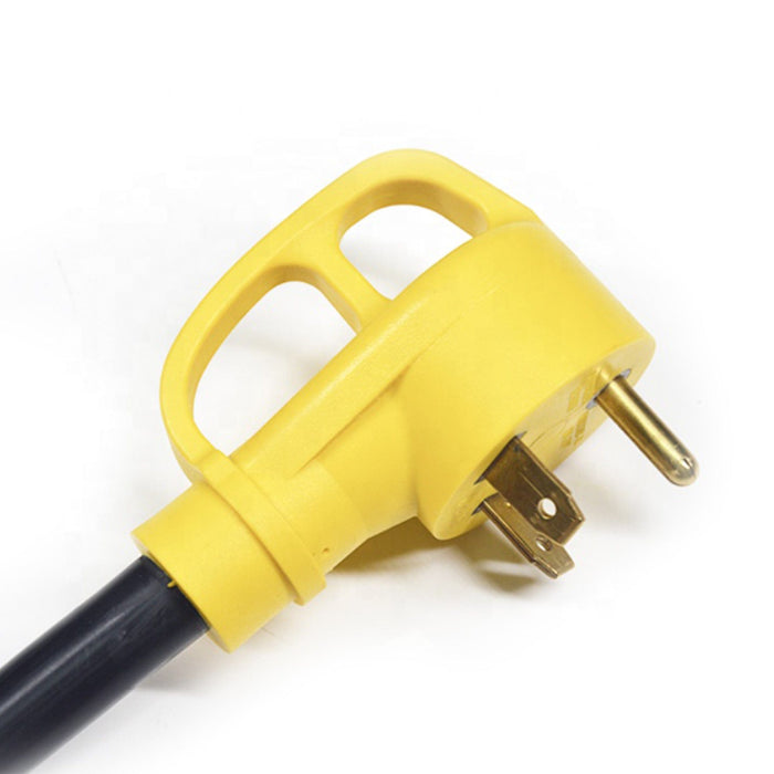 Conversions Technology RV Marine | Trailer Extension Cord 30 Amp Male with Grip Handle to 30 Amp Female with Twist Lock Connector, 36 Feet, 125V/250V