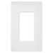 Conversions Technology Wall Plates Screw less Face | Decorator Wall Plate  | 1 Gang | White