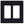 Conversions Tech Screw less Face, Decorator Wall Plate, 2 Gang, Black
