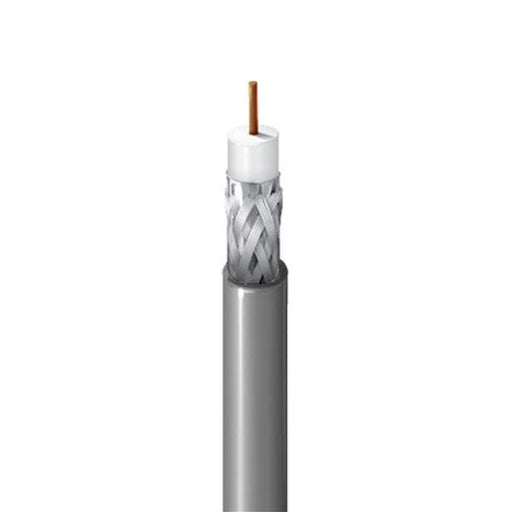 Sigma Wire & Cable Bulk Coax Sigma Wire & Cable  |  Bulk RG6 Coaxial Cable | Dual Shield, 60% Braid | 1000 ft Reel-N-Box | Gray