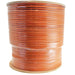 Sigma Wire & Cable Bulk Coax Sigma Wire & Cable  |  Bulk RG6 Coaxial Cable | Dual Shield, 60% Braid | 1000 ft Wooden Reel | Orange