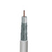 Sigma Wire & Cable Bulk Coax Sigma Wire & Cable  |  Bulk RG6 Coaxial Cable  | Quad Shield | 1000 ft Wooden Reel | White