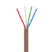 Sigma Wire & Cable Bulk Thermostat Sigma Wire & Cable  |  Bulk,  Thermostat  18/4  CMR;  18AWG,  4C,  Unshielded,  500ft  Reel   (Brown)