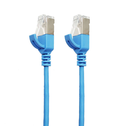 Sigma Wire & Cable Network Patch Cables Sigma Wire & Cable | Sigma7 Super Slim Premium Patch Cable | Cat7, Blue 1ft
