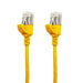 Sigma Wire & Cable Network Patch Cables Sigma Wire & Cable | Sigma7 Super Slim Premium Patch Cable | Cat7, Yellow 10ft