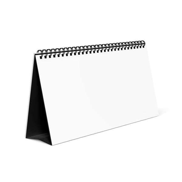 Printify Calendar 10" x 5" / Satin Simplex Desk Calendar