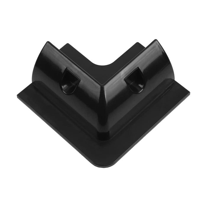 Conversions Technology Solar Panels white Solar Bracket Mount kit set of 6 Black