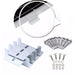 Conversions Technology Solar Panels Solar Panel Mounting Z Brackets Lightweight Aluminum Corrosion-Free