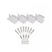 Conversions Technology Solar Panels Solar Panel Mounting Z Brackets Lightweight Aluminum Corrosion-Free