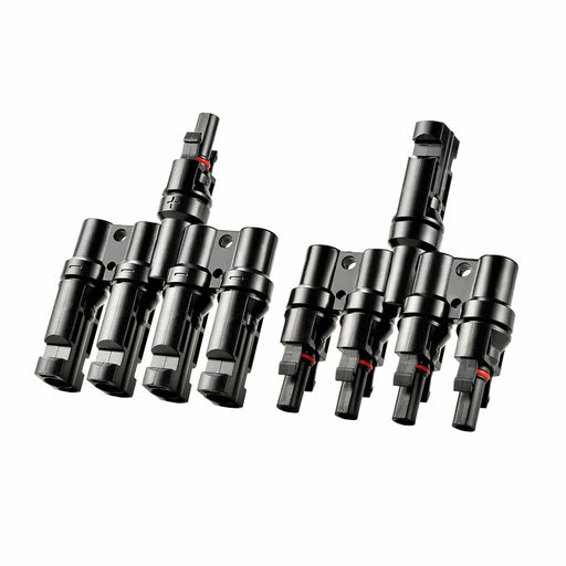 Conversions Technology Solar Panels Solar T Branch Parallel Connectors 4 to 1
