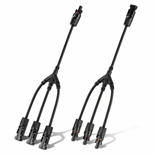 Conversions Technology Solar Panels Solar Y branch parallel adapter 3 to 1