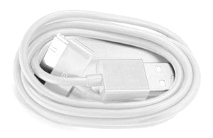 Omicron® Specialty Cables, Apple 30-pin to USB, (Pure White)