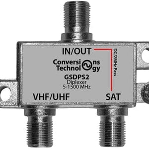 Conversions Tech Splitter, 2 way, Power Passing, Digital