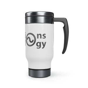 Printify Mug 14oz Stainless Steel Travel Mug with Handle, 14oz