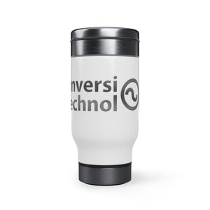 Printify Mug 14oz Stainless Steel Travel Mug with Handle, 14oz