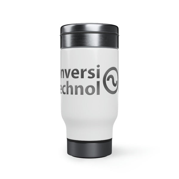 Printify Mug 14oz Stainless Steel Travel Mug with Handle, 14oz