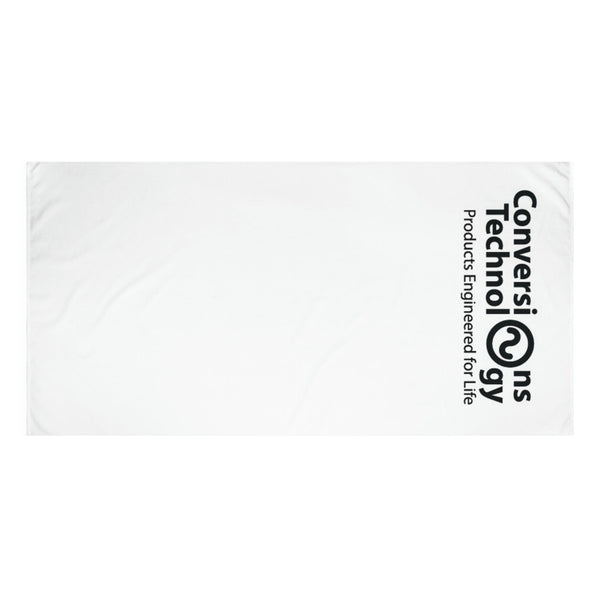 Printify Home Decor White / 30" × 60" Standard Beach Towel, 30x60