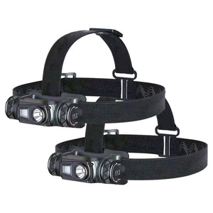 Power On Demand Safety Lighting Super Bright, Rechargeable LED Headlamp by Power on Demand
