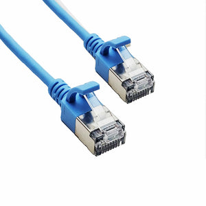 Sigma Wire & Cable Network Patch Cables Super Slim Premium Patch Cable | Cat7, Blue 3ft