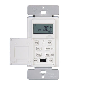 Conversions Technology Switches | Programmable Digital Timer Switch for Lights, Fans, Motors