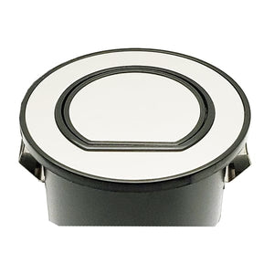 Theta® Power Products Theta®  |  Polished Chrome Quick Charge Type-C USB Pop-Up Power; 1 1/2" Round, Brushed Nickel