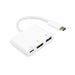 Koppa Hub USB C Adapter Hub | USB Type-C  to  USB 3.0 + HDMI + Type-C Charging
