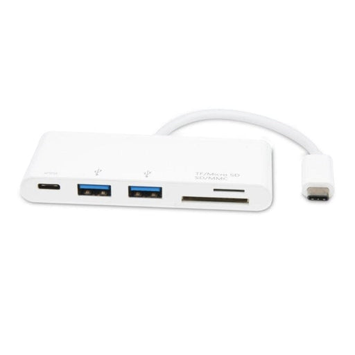 Koppa® Hub USB C Hub  |  USB 3.1 Type-C  to  USB 3.0[x2] + Micro SD + SD/MMC + Type-C Charging