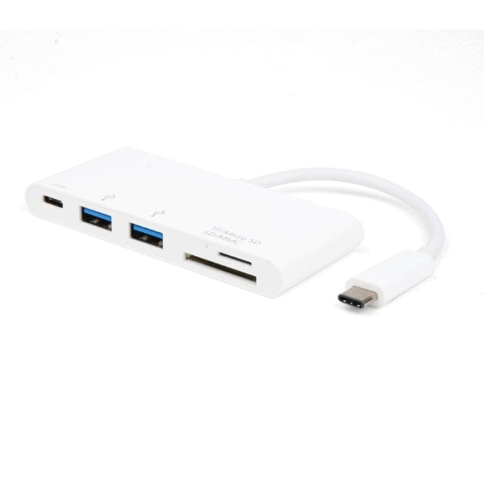 Koppa® Hub USB C Hub  |  USB 3.1 Type-C  to  USB 3.0[x2] + Micro SD + SD/MMC + Type-C Charging