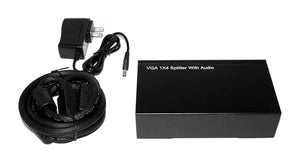 Conversions Technology Audio Video Splitter VGA  |  VGA 4 way splitter